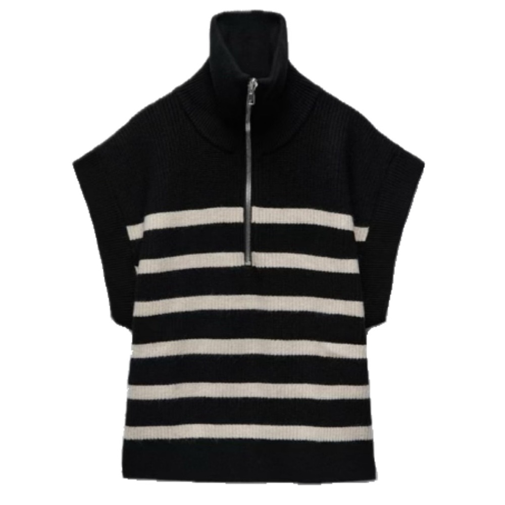 ZARA ZIP UP SWEATER